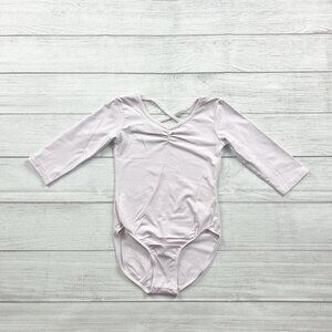 Danskin Now Kids Leotard Long Sleeve Dance Leotard M 7-8